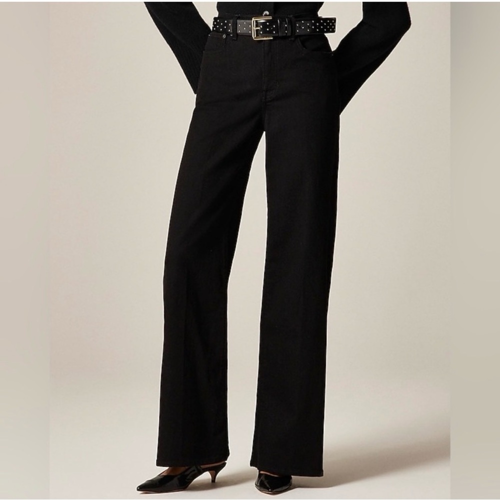 J. Crew ‘96 Denim Trouser Black in Black.